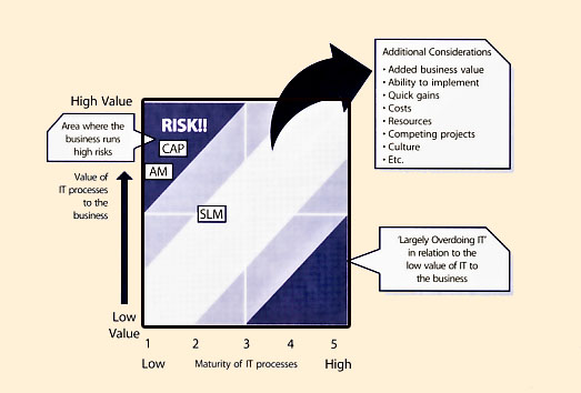 Figure 5.2 Value of a process vs. maturity of a process